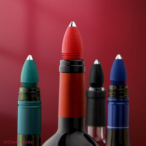 Korek do wina Rugby czerwony