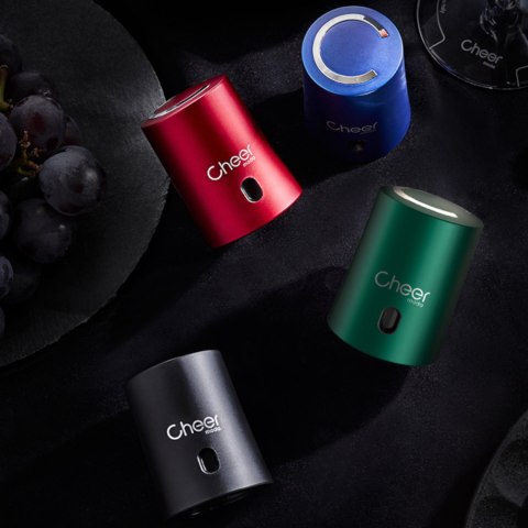 Korek próżniowy Cabin czarny