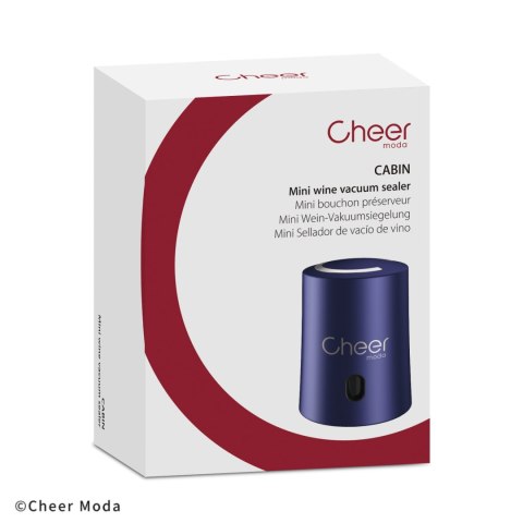 Korek próżniowy Cabin niebieski