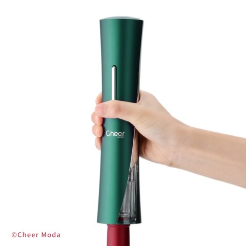 Korkociąg elektryczny Skyline zielony