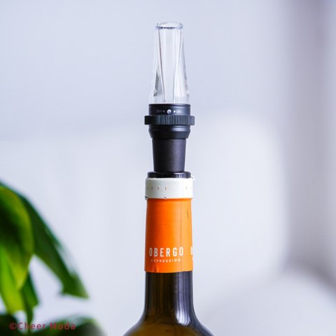 Napowietrzacz i nalewak do wina Submarine zielony