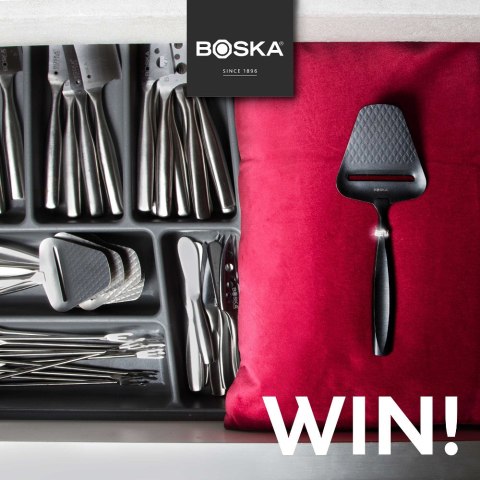 Nóż do sera czarny Monaco+