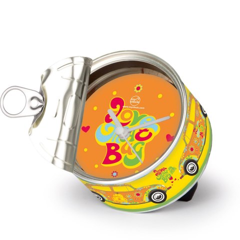 VW Zegar puszka Beetle MYCLOCK Flower