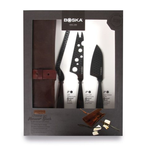 Zestaw noży Monaco+ czarny
