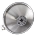 Lejek z wyjmowalnym filtrem, 12.5cm, stal nierdzewna