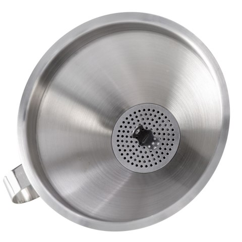 Lejek z wyjmowalnym filtrem, 12.5cm, stal nierdzewna