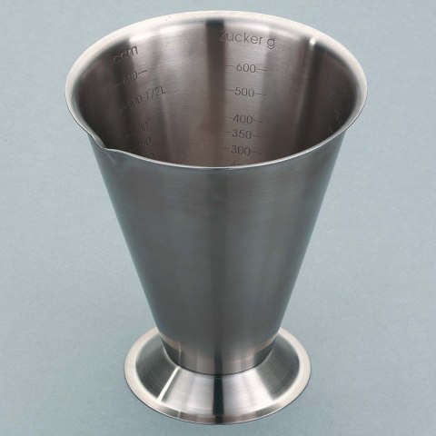 Miarka 0,75L, stal nierdzewna