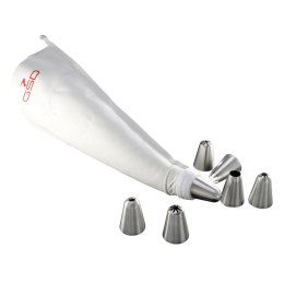 Rękaw cukierniczy z 7 dyszami