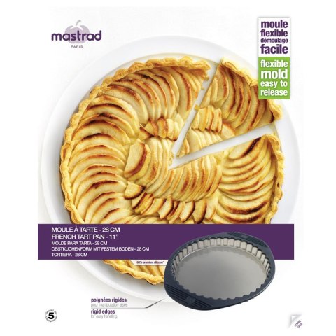 SILIKONOWA FORMA OKRĄGŁA DO TART