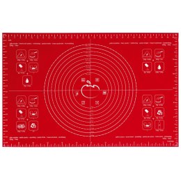 STOLNICA SILIKONOWA (40 x 60 CM) - CZERWONA