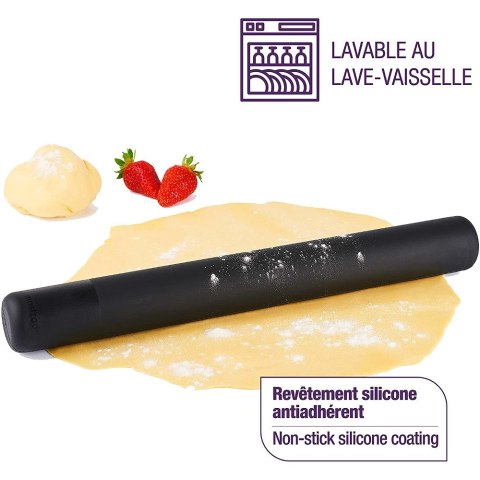 Wałek silikonowy czarny 41cm