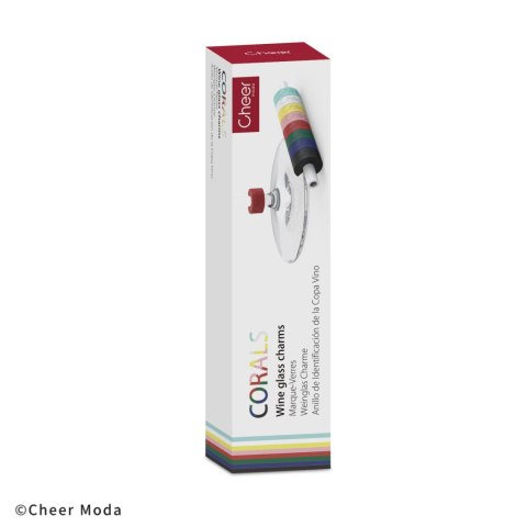 Znaczki na kieliszki Corals