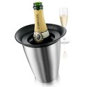 Aktywny schładzacz do szampana Elegant - stalowy