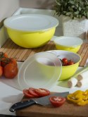 Łyżki do serwowania żółte