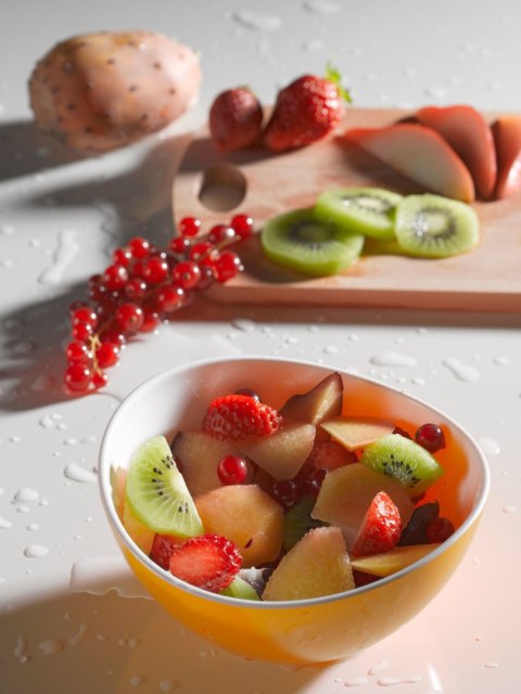 Miska czerwona, średnica 12cm