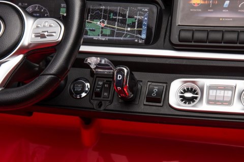 Pojazd Mercedes Benz G63 AMG XXL Czerwony