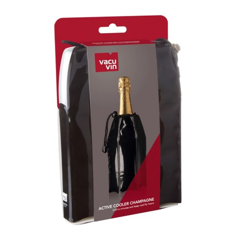 Schładzacz do szampana czarny