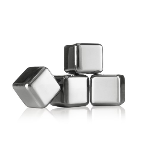 Stalowe kostki chłodzące do whiskey