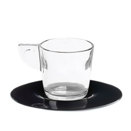 Zestaw 4 filiżanek do kawy czarny