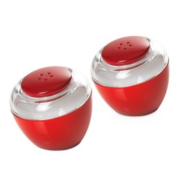 Zestaw pieprzniczka + solniczka czerwony