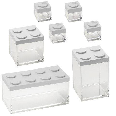 Zestaw pojemników BRICKSTORE 7 elementów