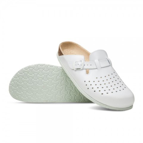 MEDIBUT ROZM. 44 Obuwie medyczne skórzane unisex z podeszwą antypoślizgową, wzór 08B