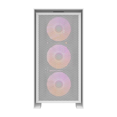 Obudowa komputerowa Darkflash DRX70 MESH (biała) + 4 wentylatory RGB