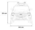 Pojazd Ford Ranger LIFT Czerwony Pickup