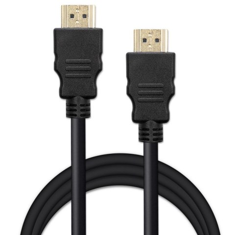 Qoltec Kabel HDMI v1.4 | High speed | 4K | 30Hz | 30AWG | 3D | GOLD | 3m