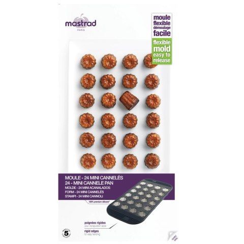 SILIKONOWA FORMA DO MINI CANELE (NA 24 CIASTECZKA)