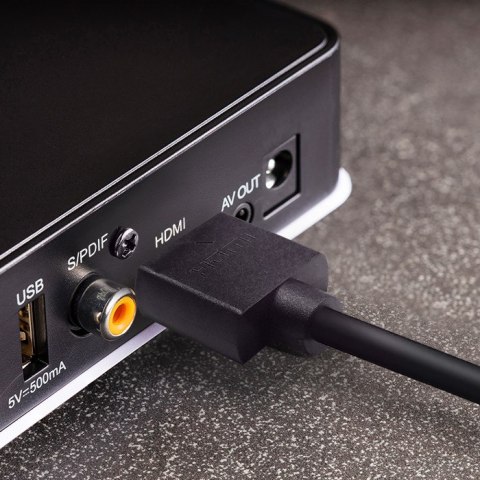 Qoltec Kabel HDMI | Micro HDMI | High speed | 4K | 30Hz | GOLD | 1.5m
