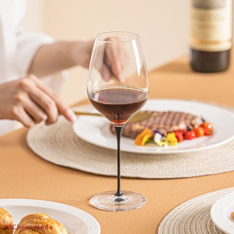 Kieliszek do wina Lava Glass czarny