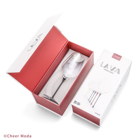 Kieliszek do wina Lava Glass niebieski