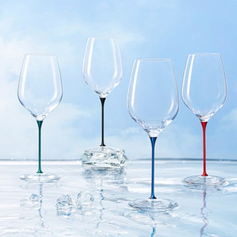 Kieliszek do wina Lava Glass niebieski