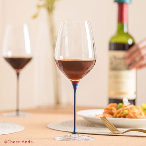 Kieliszek do wina Lava Glass niebieski