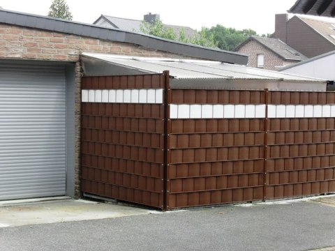 Taśma ogrodzeniowa 26mb Thermoplast® CLASSIC LINE 19cm BRĄZ