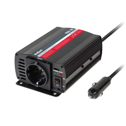 Przetwornica REBEL 12V/230V 150W (gn. typu F :niemieckie)