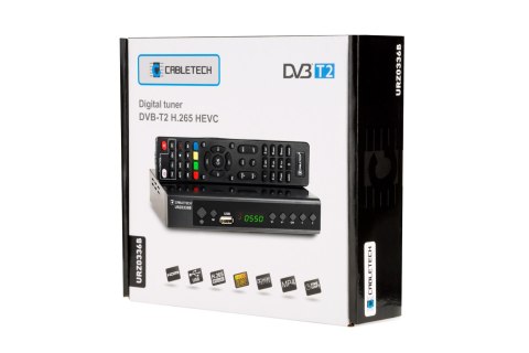 Tuner DVB-T/C Hevc H.265 10bit Cabletech
