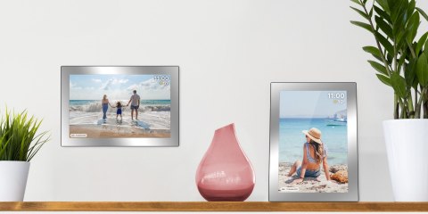 Cyfrowa ramka Kruger&Matz na zdjęcia FRAMEO Wi-Fi 10,1" lustrzana