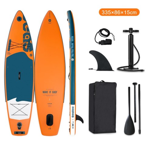 Deska SUP pompowana Model BEACH DOLPHIN + akcesoria