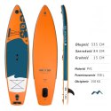 Deska SUP pompowana Model BEACH DOLPHIN + akcesoria