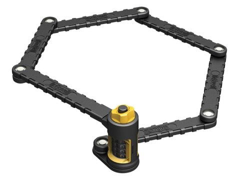 Zapięcie rowerowe składane ONGUARD LINK PLATE LOCK K9 COMBO 8115 + SZYFR, Długość: 88,5cm (NEW)