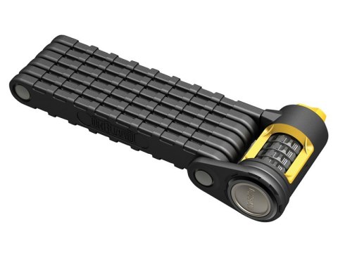 Zapięcie rowerowe składane ONGUARD LINK PLATE LOCK K9 COMBO 8115 + SZYFR, Długość: 88,5cm (NEW)