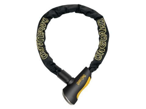 Zapięcie rowerowe ONGUARD MASTIFF 8120 ŁAŃCUCH Z ZAMKIEM, Wymiary: 120cm x 8mm, 5x Kluczy z kodem (NEW)