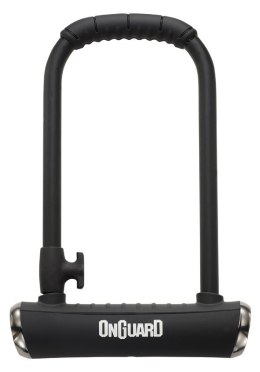 Zapięcie rowerowe ONGUARD PITBULL STD X-SERIES 8003 U-LOCK - ⌀14mm, Wymiary: 115mm x 230mm, 5x Kluczy z kodem (NEW)