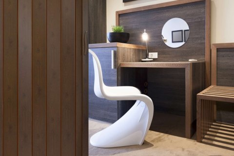 Drzwi harmonijkowe 001P WENGE MAT G - 80 cm