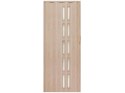 Drzwi harmonijkowe 005S DĄB SONOMA - 80 cm
