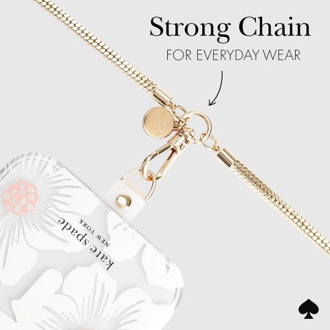 Kate Spade New York Phone Crossbody - Łańcuszek na ramię do telefonu (Heart of Gold)