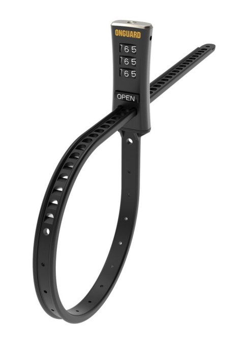 Zapięcie rowerowe ONGUARD 8078 Zip Lock - 10mm 56cm - SZYFR black (NEW)