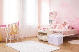 Kufer wiklinowy 105L 66x40x40 cm biały